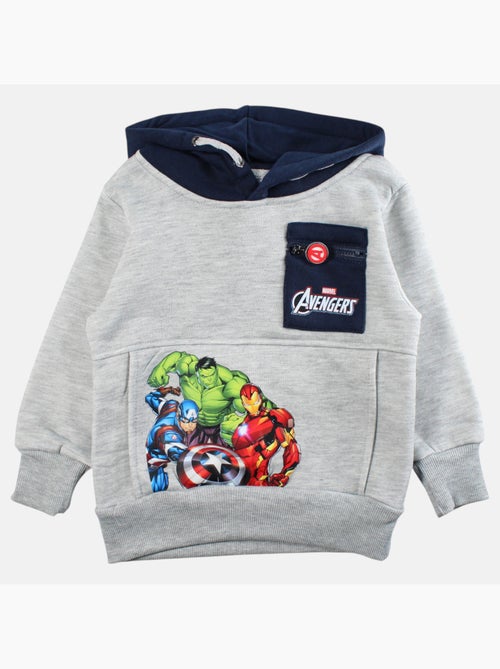 Marvel - Sweat com capuz com bolso canguru - Kiabi Marvel - Sweat com capuz com bolso canguru - Kiabi