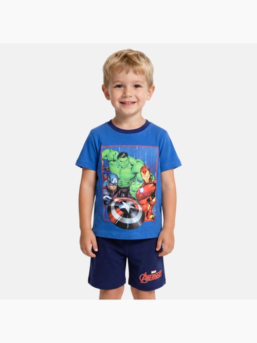 Marvel - T-shirt com estampa e calções a condizer - Kiabi Marvel - T-shirt com estampa e calções a condizer - Kiabi