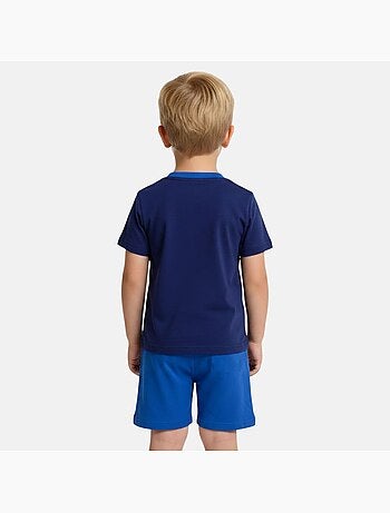 Marvel - T-shirt com estampa e calções a condizer