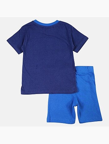 Marvel - T-shirt com estampa e calções a condizer