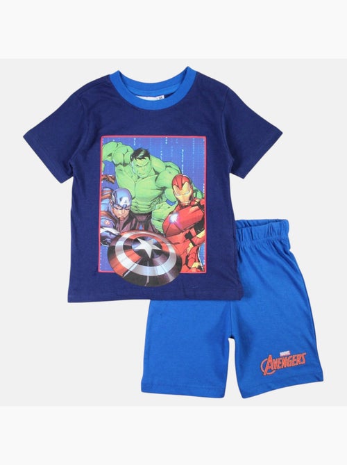 Marvel - T-shirt com estampa e calções a condizer - Kiabi