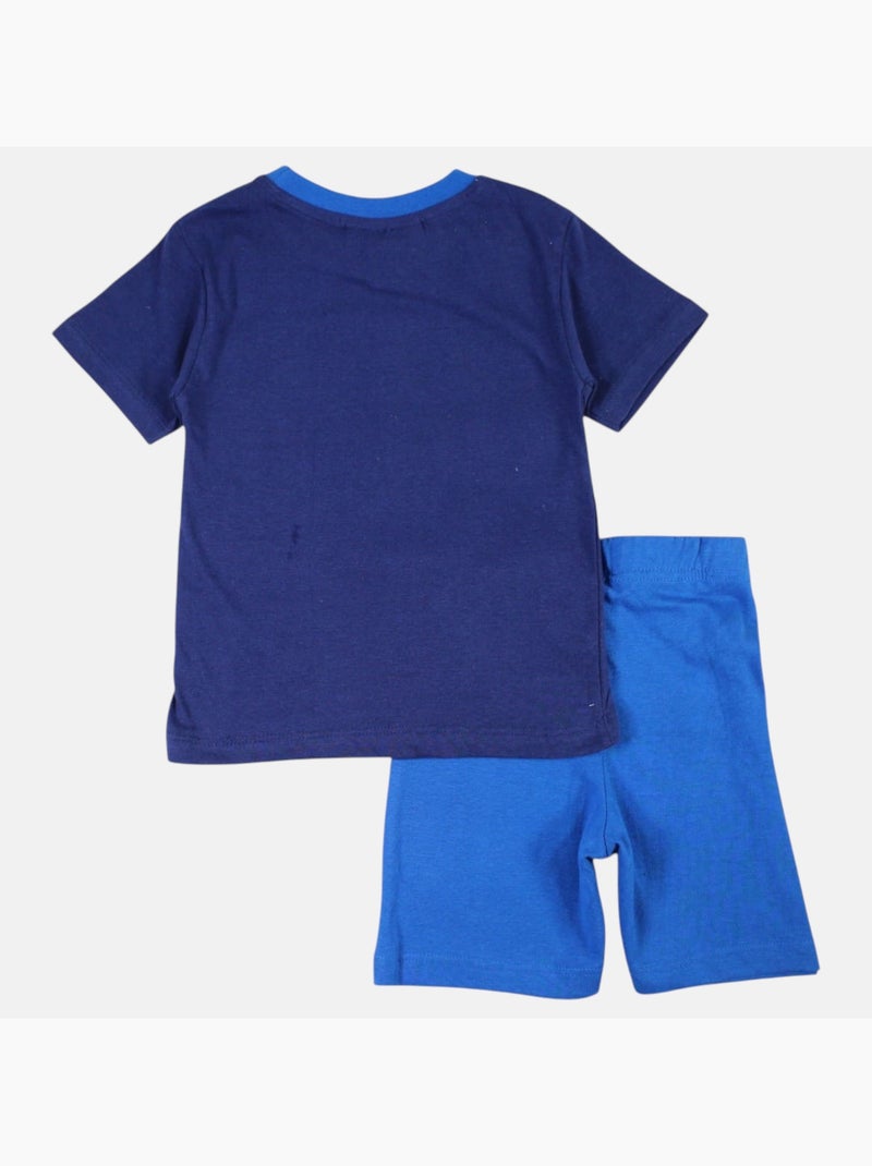 Marvel - T-shirt com estampa e calções a condizer Azul-marinho - Kiabi