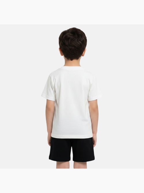 Marvel - T-shirt com estampa e calções a condizer - Kiabi Marvel - T-shirt com estampa e calções a condizer - Kiabi