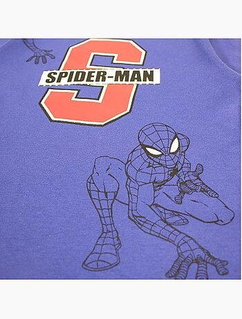 Marvel - T-shirt manga curta menino estampada