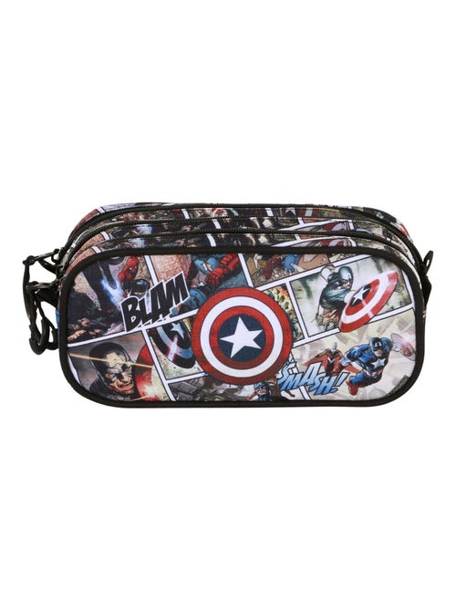 Marvel Capitão América Comic Estojo Trick FAN 2.2, Multicolorido - Kiabi Marvel Capitão América Comic Estojo Trick FAN 2.2, Multicolorido - Kiabi
