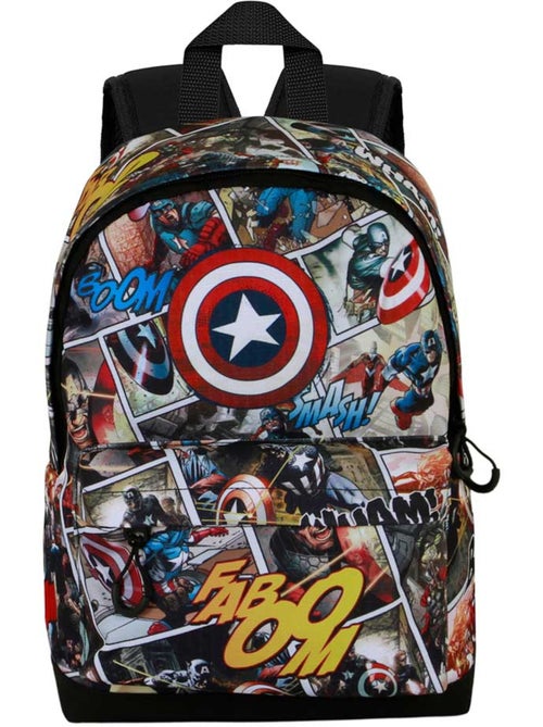 Marvel Capitão América Comic Mochila Pequena HS FAN, Multicolorido - Kiabi