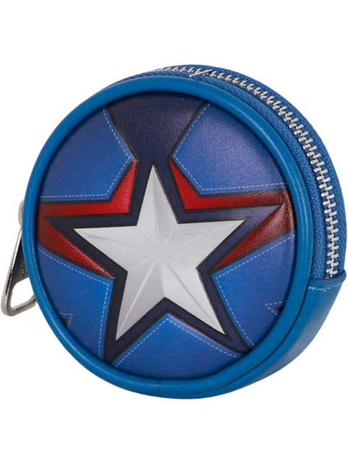 Marvel Capitão América Courage Porta-moedas Cookie, Azul - Kiabi
