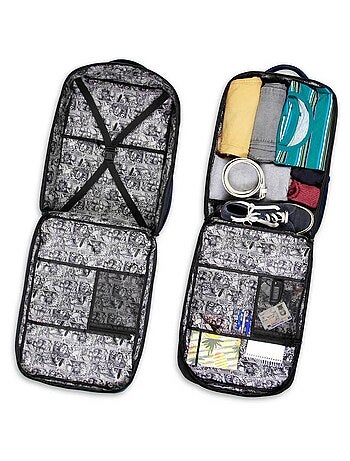 Marvel Capitão América Gears Mochila de Viagem Mercury Grande 47x23x33cm, Azul