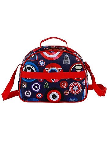 Marvel Capitão América Patriot Lancheira 3D, Multicolorido