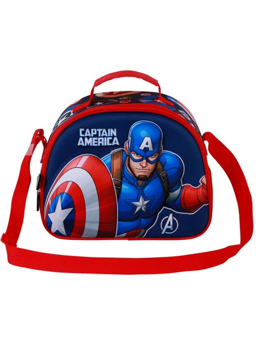 Marvel Capitão América Patriot Lancheira 3D, Multicolorido - Kiabi