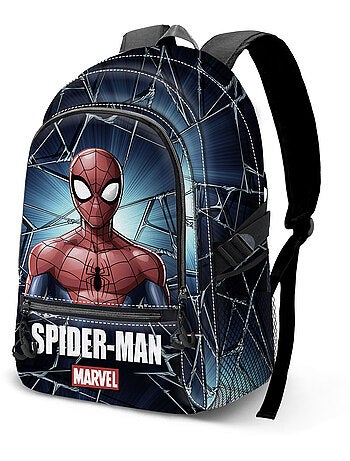 Marvel Homem-Aranha Maximum Mochila Fight FAN 2.2, Azul