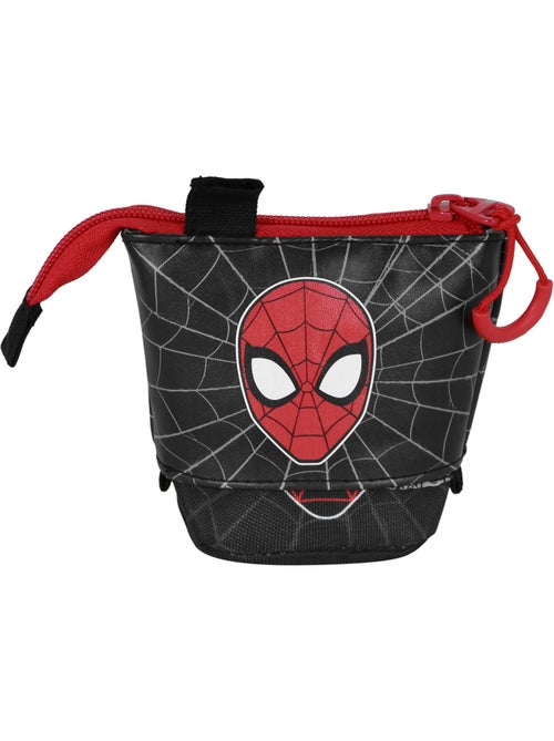 Marvel homem-aranha peter estojo cute + 2 canetas de gel apagáveis, vermelha - Kiabi