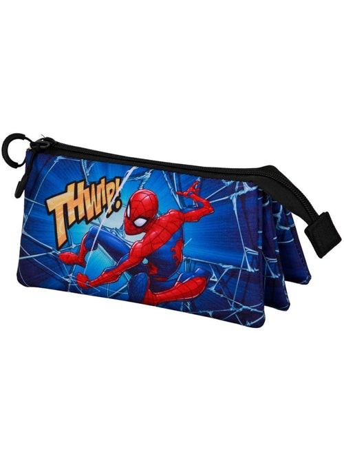Marvel Homem-Aranha Skills Estojo Triplo, Preta - Kiabi Marvel Homem-Aranha Skills Estojo Triplo, Preta - Kiabi
