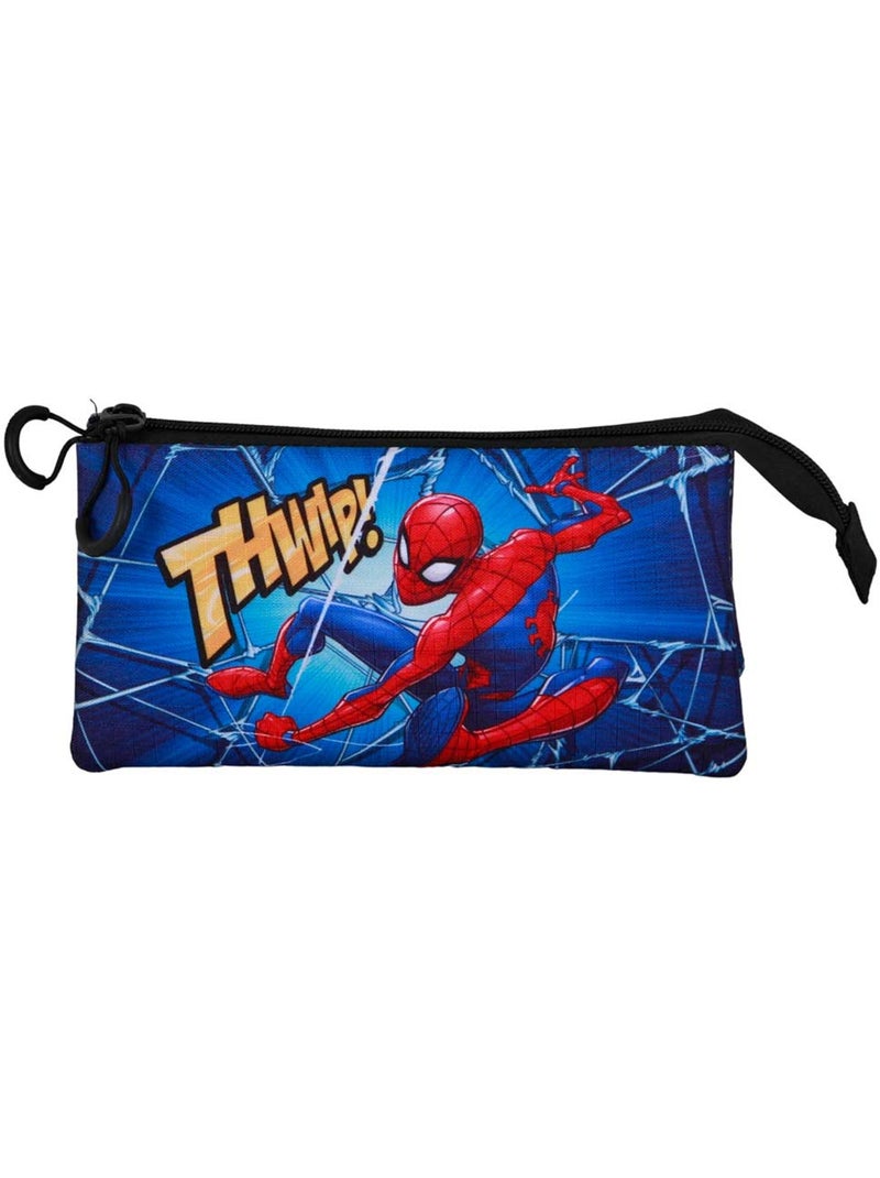 Marvel Homem-Aranha Skills Estojo Triplo, Preta Preto - Kiabi