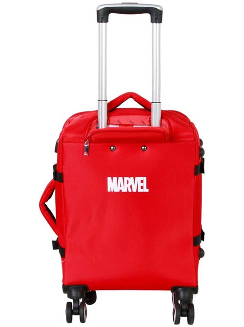 Marvel Homem-Aranha Spider Mala de Cabine 4 Rodas, Vermelha - Kiabi