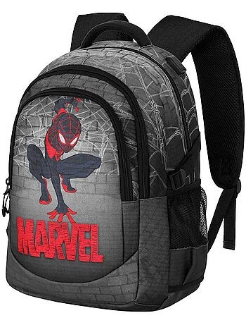 Marvel Homem-Aranha Spin Mochila Running PLUS, Cinza