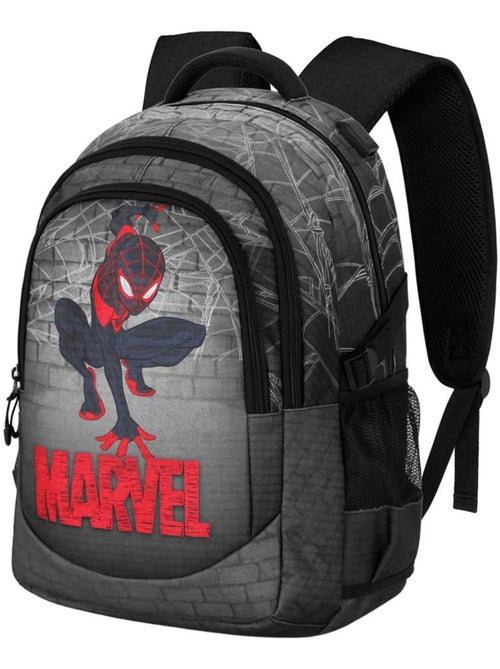 Marvel Homem-Aranha Spin Mochila Running PLUS, Cinza - Kiabi