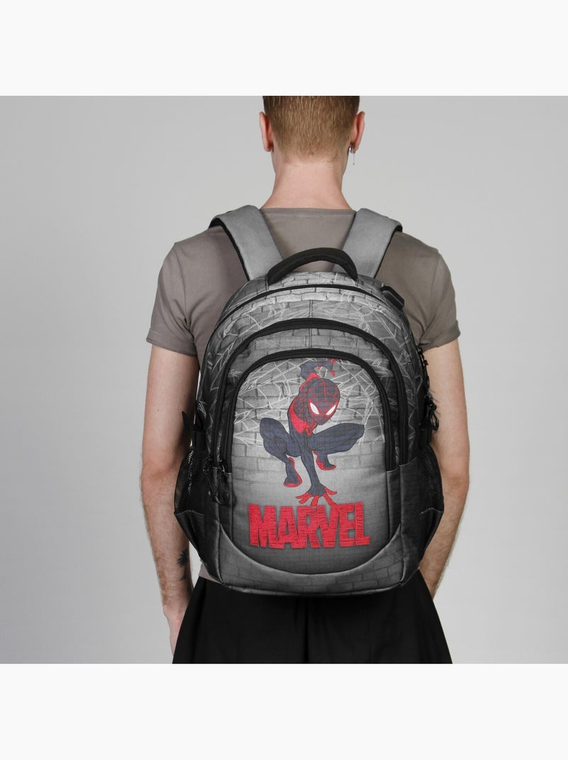 Marvel Homem-Aranha Spin Mochila Running PLUS, Cinza Cinza - Kiabi