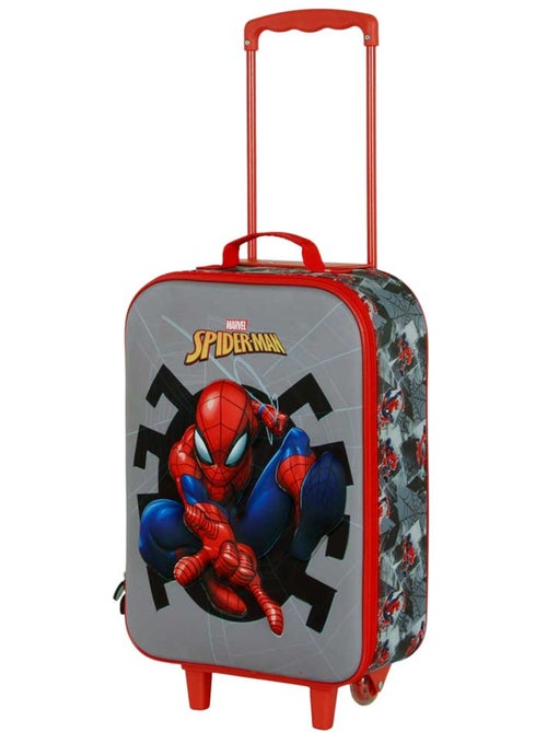 Marvel Homem-Aranha Symbol Mala Trolley Soft 3D, Cinza - Kiabi
