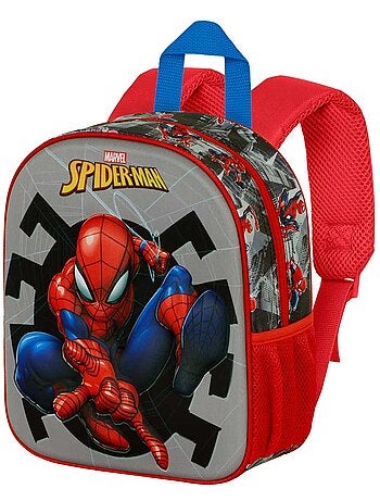 Marvel homem-aranha symbol mochila 3d elite, cinza