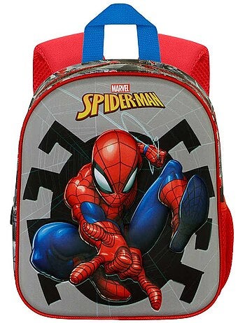 Marvel homem-aranha symbol mochila 3d elite, cinza