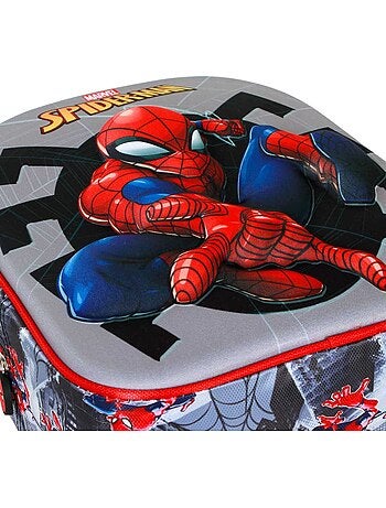 Marvel homem-aranha symbol mochila 3d elite, cinza