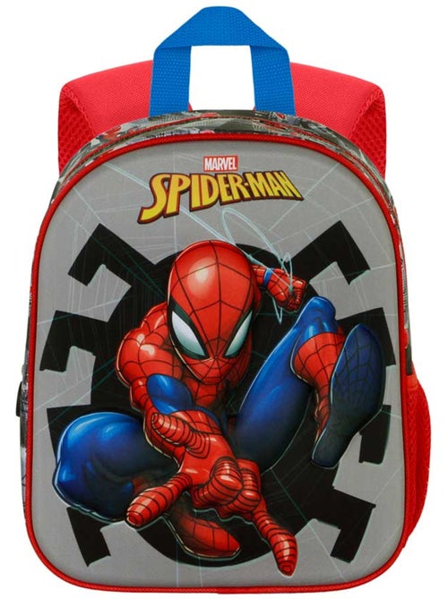 Marvel homem-aranha symbol mochila 3d elite, cinza - Kiabi
