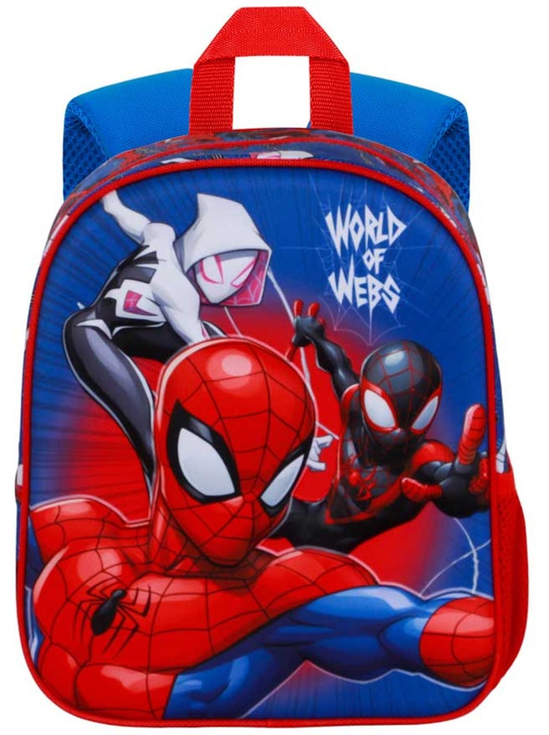 Marvel Homem-Aranha Word Mochila 3D Elite, Azul Azul - Kiabi
