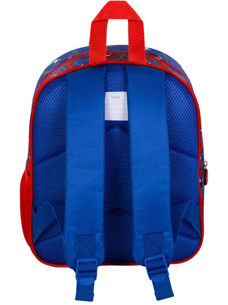 Marvel Homem-Aranha Word Mochila 3D Elite, Azul Azul - Kiabi