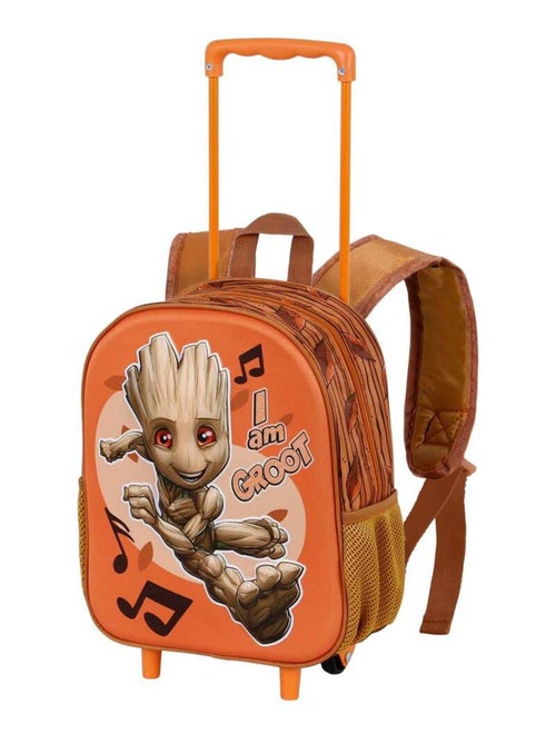 Marvel I am Groot Soundtrack Mochila 3D com Rodas Pequena, Multicolorido - Kiabi Marvel I am Groot Soundtrack Mochila 3D com Rodas Pequena, Multicolorido - Kiabi