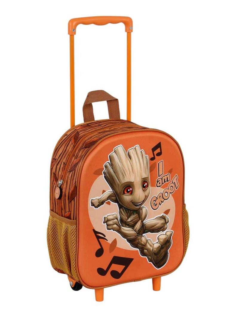 Marvel I am Groot Soundtrack Mochila 3D com Rodas Pequena, Multicolorido Multicolorido - Kiabi