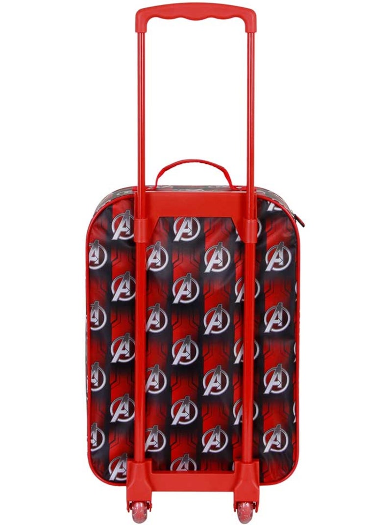 Marvel Os Vingadores Almighty Mala Trolley Soft 3D, Vermelha Vermelho - Kiabi