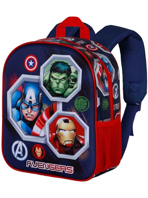 Marvel Os Vingadores Assemble Mochila 3D Elite, Multicolorido - Kiabi Marvel Os Vingadores Assemble Mochila 3D Elite, Multicolorido - Kiabi