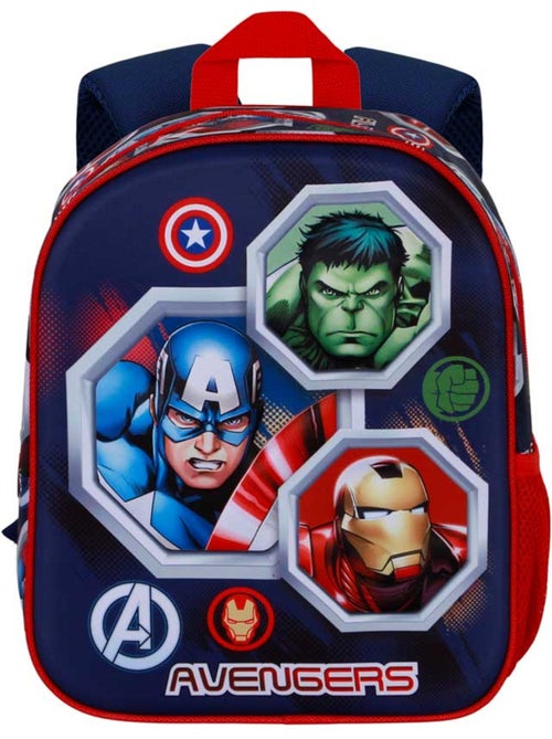 Marvel Os Vingadores Assemble Mochila 3D Elite, Multicolorido - Kiabi Marvel Os Vingadores Assemble Mochila 3D Elite, Multicolorido - Kiabi