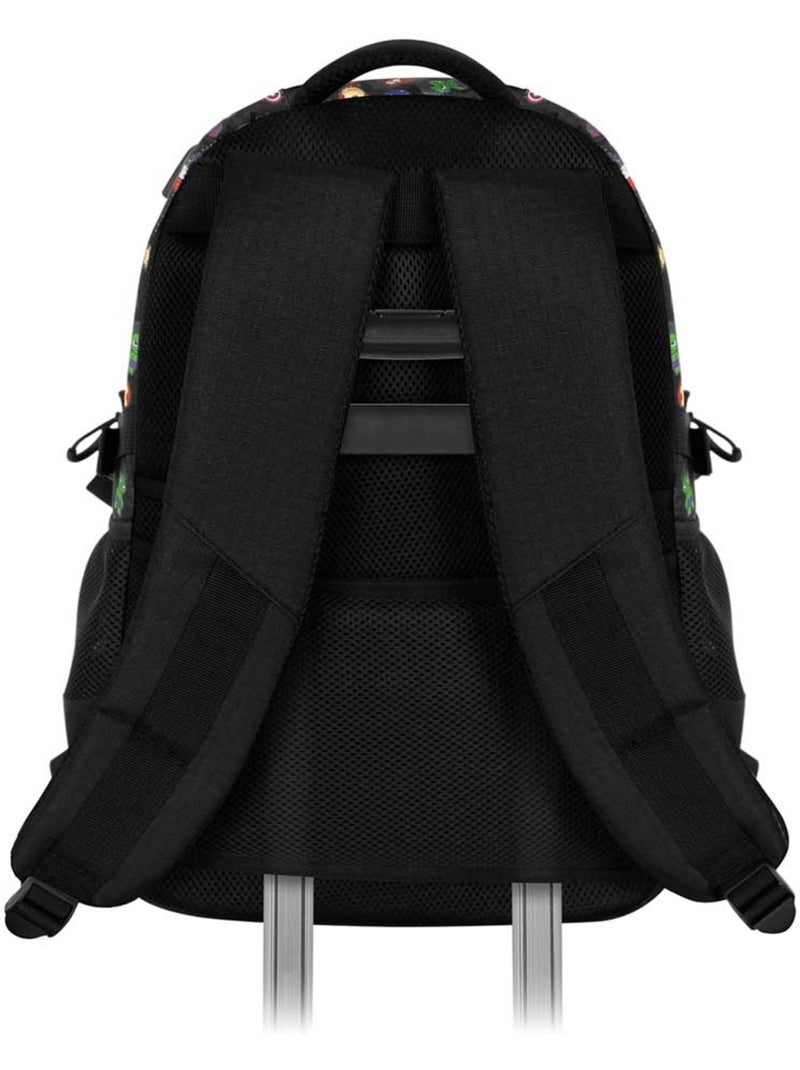 Marvel Os Vingadores Chibi Mochila Running PLUS, Preta Preto - Kiabi