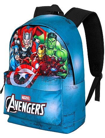 Marvel Os Vingadores Unit Mochila HS FAN 3.0, Multicolorido