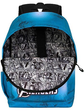 Marvel Os Vingadores Unit Mochila HS FAN 3.0, Multicolorido
