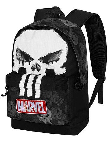 Marvel Punisher Skull Mochila HS FAN 2.2, Preta