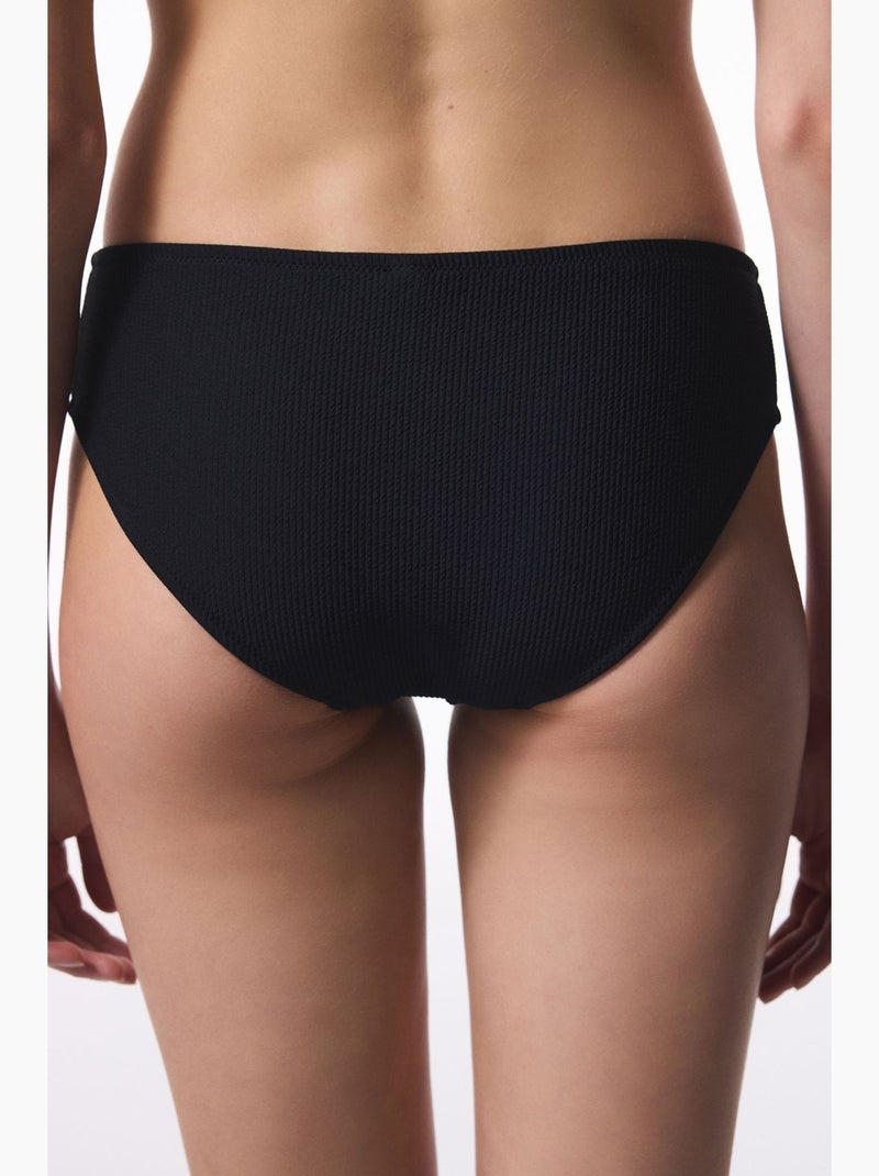 Mary cueca de biquíni hipster penti Preto - Kiabi