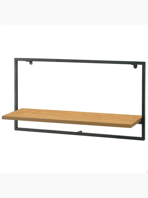 Max home estante de parede em madeira 1 prateleira 65x20x35 cm - Kiabi