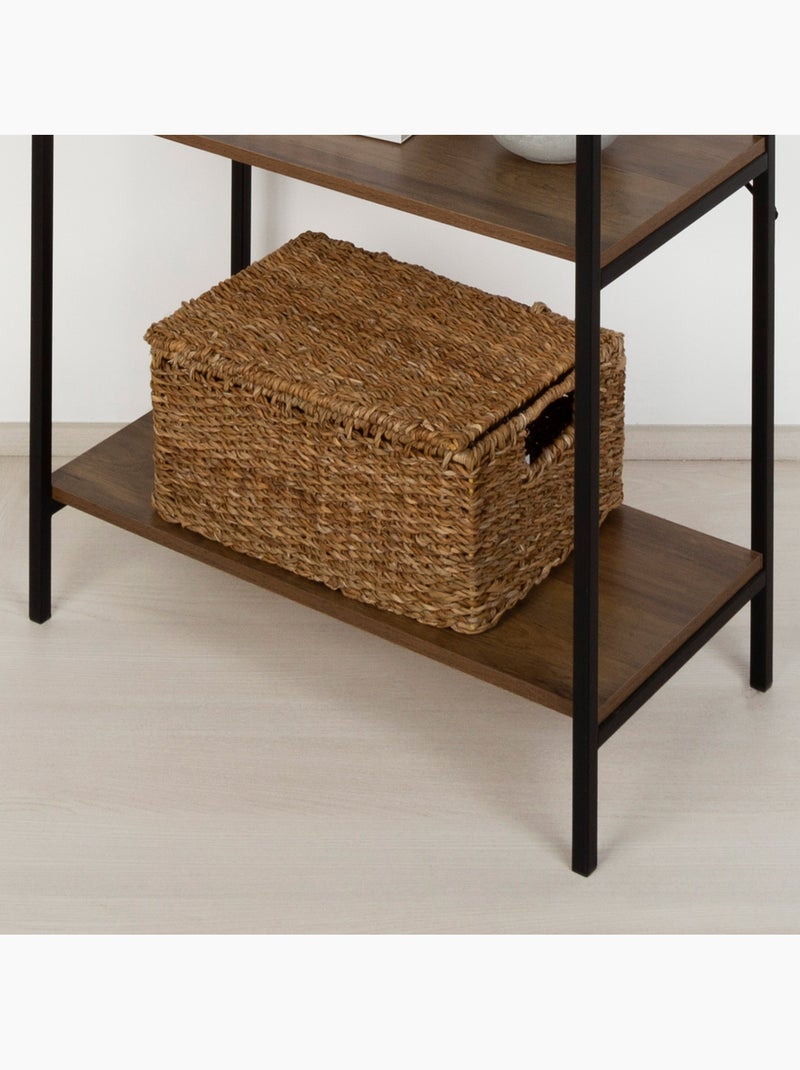 Max home estante fixa de madeira 4 prateleiras 60x30x120 cm Madeira natural - Kiabi