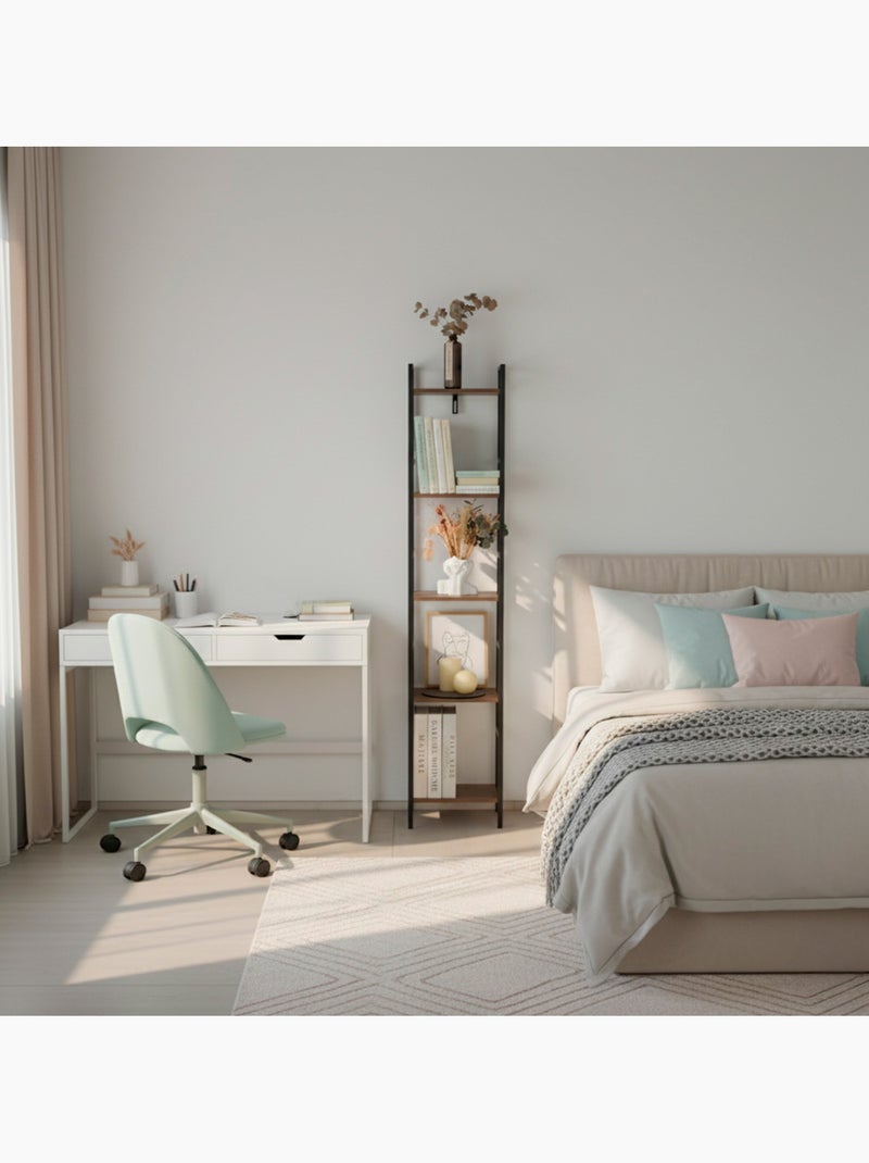 Max home estantes fixas de madeira reforçadas 5 prateleiras 30x24x144 cm Madeira natural - Kiabi