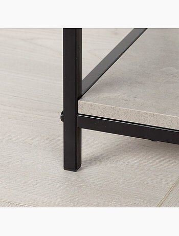 Max home estantes metálicas fixas assimétricas 5 prateleiras 75x30x100 cm