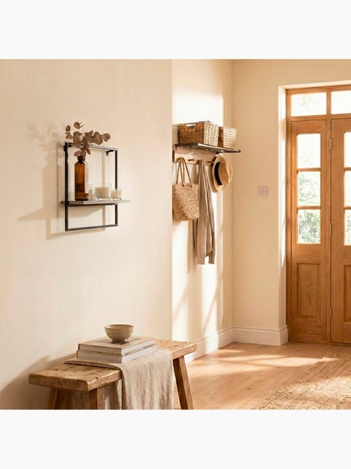 Max home prateleira de parede com efeito de cimento 35x12x35 cm - Kiabi