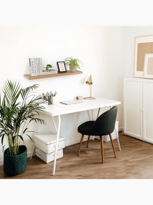 Max home prateleira de parede em madeira 100x23x4 cm - Kiabi