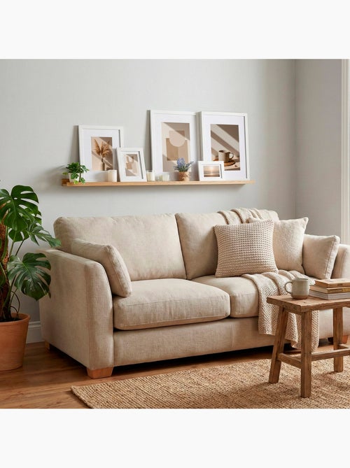 Max home prateleira de parede em madeira com rebordo 120x10x4 cm - Kiabi