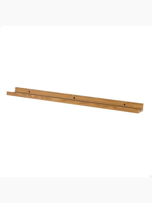 Max home prateleira de parede em madeira com rebordo 80x10x4 cm - Kiabi