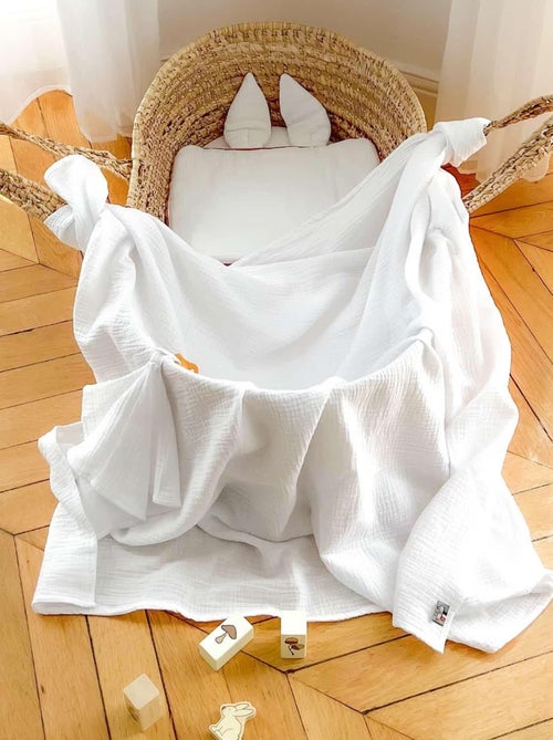 Maxi fralda para bebé em gaze de algodão | sevira kids - Kiabi
