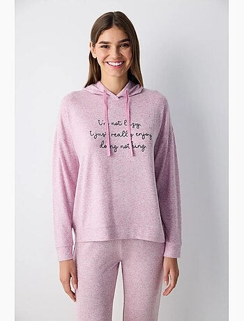 Maybe later sweatshirt com capuz de pijama penti