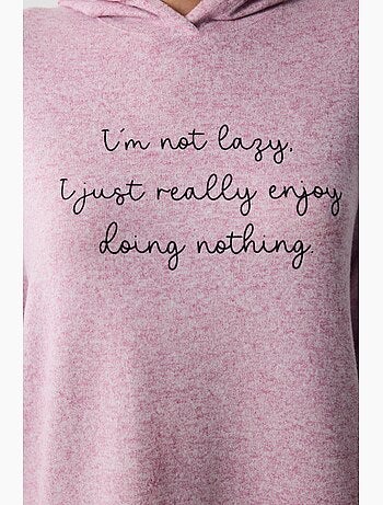 Maybe later sweatshirt com capuz de pijama penti